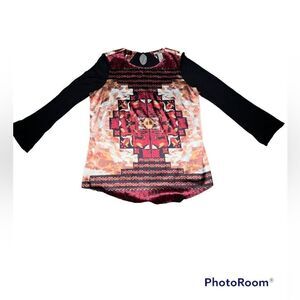 100. Sharon Young Silk Feel top. XL